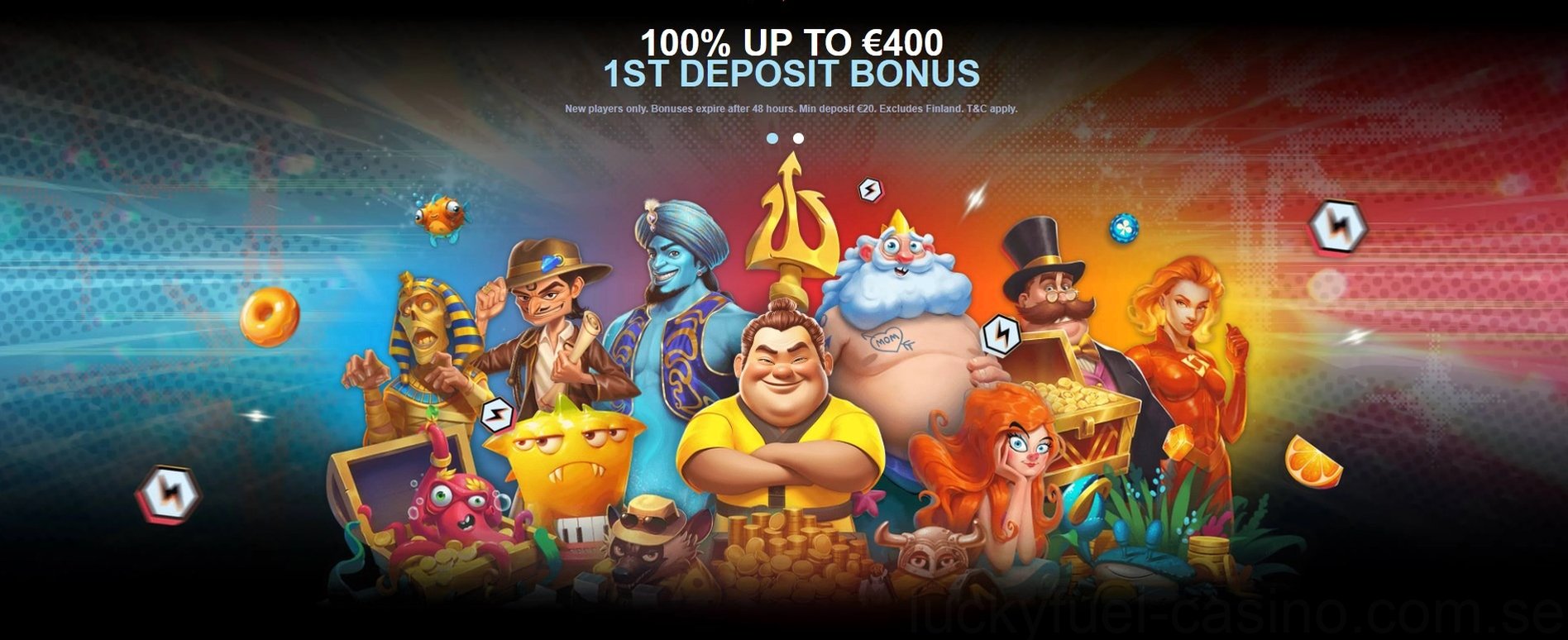 Luckyfuel Casino spelupplevelse